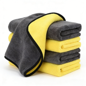 800GSM Thick Coral Fleece Microfiber Cleaning Cloth Quick Dry Absorbent Towel