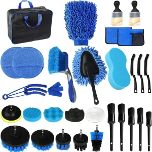 29Pcs Professional Car Wash Kit Electric Cleaning Set